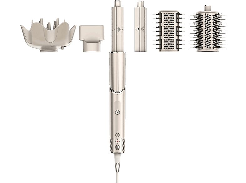 Moldeador - Shark HD440EU FlexStyle, 5 modos en 1, Tecnología iónica, 3 ajustes de calor, Secador, Oro