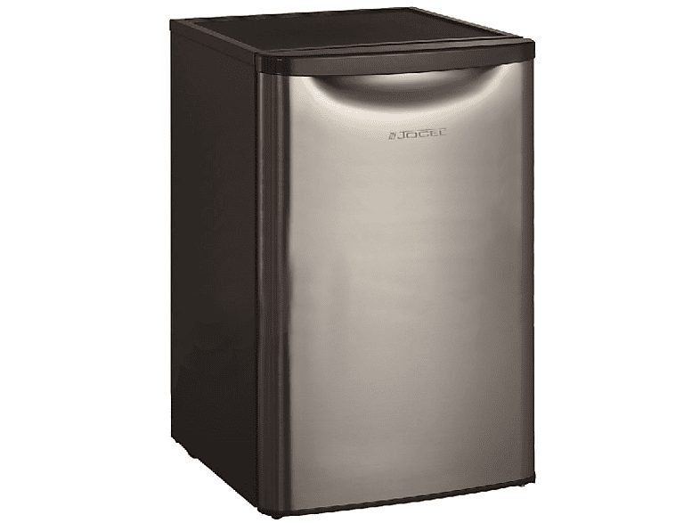 Nevera pequeña - Jocel JF-118, 84 cm, 118 l, 3 estantes, Inox y negro