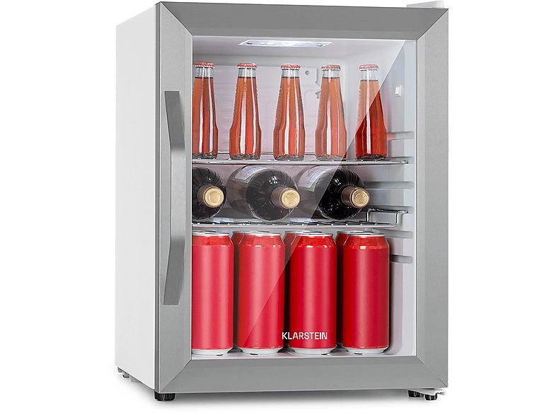 Nevera pequeña - KLARSTEIN Beersafe M, Altura 55,20 cm, Blanco