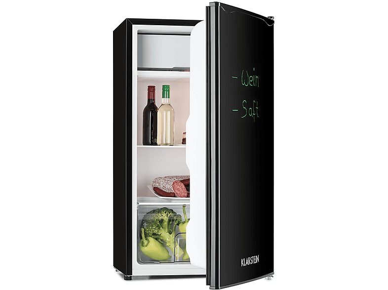 Nevera pequeña - KLARSTEIN Spitzbergen Uni, Altura 83 cm, Negro