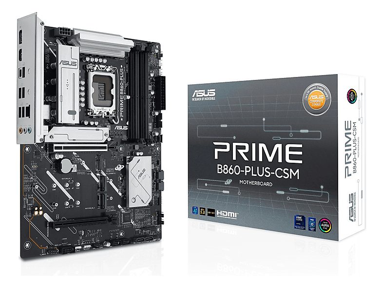 Placa base  - 90MB1KA0-M0EAYC ASUS, ATX, Intel B860, LGA 1851 (Socket V1), Multicolor