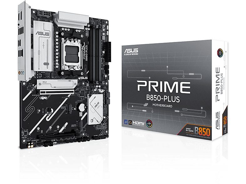 Placa base  - 90MB1LC0-M0EAYC ASUS, ATX, AMD B850, Sockel AM5, Multicolor
