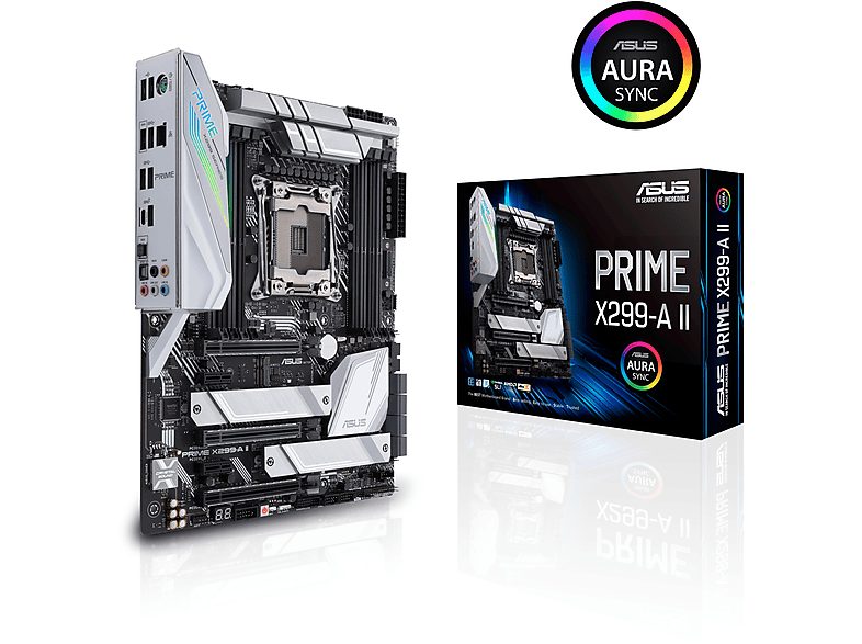 Placa base  - Placa Asus Prime X299-A Ii ASUS, ATX/, ATX, Intel® X299, LGA 2066, Negro