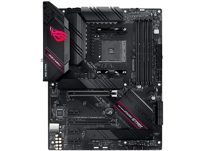 Placa base  - ROG STRIX B550-F GAMING WIFI II ASUS, ATX, ATX, AMD B550, Socket AM4, Negro