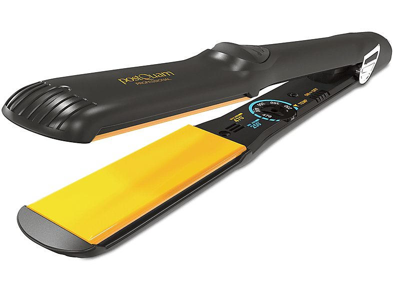 Plancha de pelo - POSTQUAM GOLD PREMIUM STYLER, 65 W, 230 °C, Negro