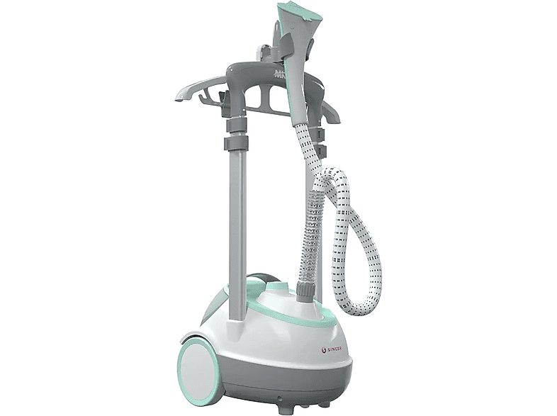 Plancha de vapor vertical - SINGER 45837894, 1500 W, Plástico Acero inoxidable, Inox