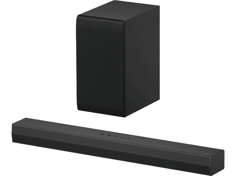 REACONDICIONADO Seminuevo Muy bueno Barra de sonido - LG S40T, Bluetooth, 300 W, 2.1 canales con subwoofer, Dolby Digital y DTS, Negro