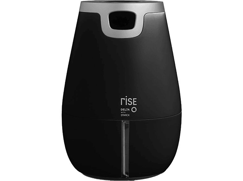 REACONDICIONADO Seminuevo Muy bueno Cafetera de cápsulas - Delta Q Rise con Starck, 19 bar, 1 l, 1250 W, Negro
