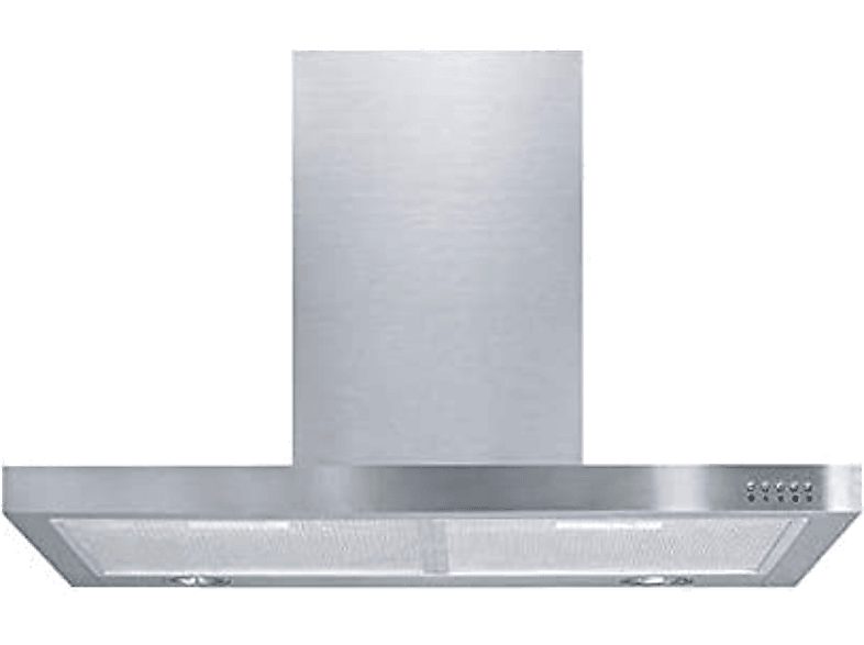 REACONDICIONADO Seminuevo Muy bueno Campana decorativa - Mepamsa Silueta XLA 70, 3 Velocidades, 590 m³/h, Filtro Carbón, 70 cm, Inox