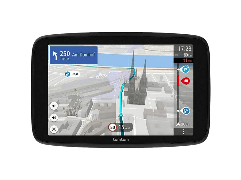 REACONDICIONADO Seminuevo Muy bueno GPS - TomTom GO Navigator 7, 7", Pantalla Táctil, 32 GB Almacenamiento, Negro