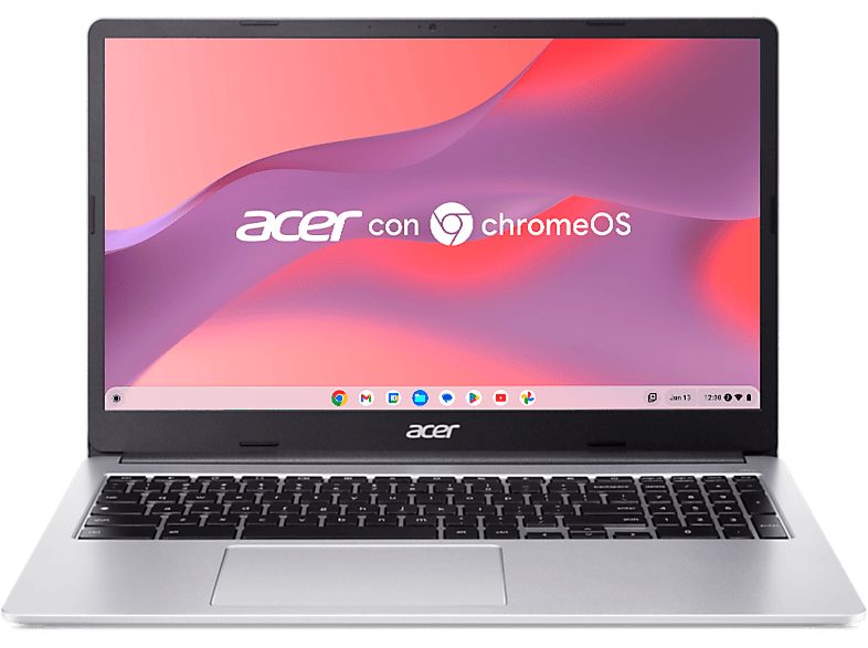 REACONDICIONADO Seminuevo Muy bueno Portátil - Acer Chromebook CB315-4H-C4BQ, 15.6" Full HD, Intel® Celeron® N4500, 8GB RAM, 128GB eMMC, Intel® UHD