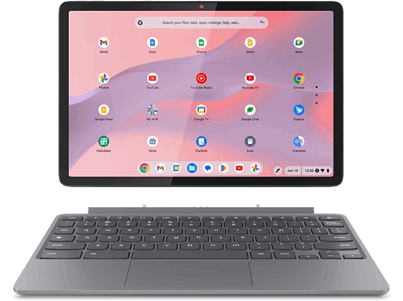 REACONDICIONADO Seminuevo Muy bueno Portátil - Lenovo Chromebook Duet 11M889, 10.95" WUXGA, MediaTek Kompanio 838, 8GB RAM, 128GB eMMC, Mali-G57