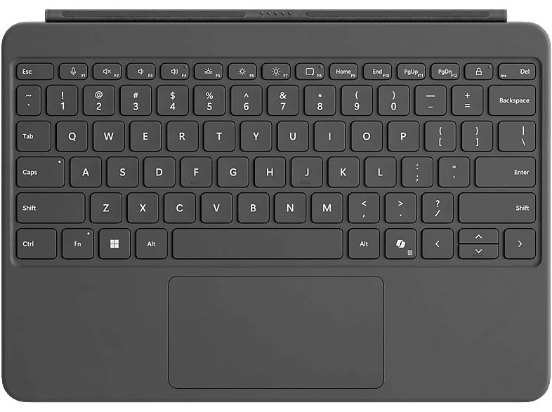 REACONDICIONADO Seminuevo Muy bueno Teclado  - Microsoft Surface Pro 12", Conexión Magnética, Retroiluminación, Slate