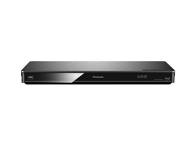 Reproductor de Blu-Ray - PANASONIC DMP-BDT385EG, Ultra HD 4K, USB|WiFi|USB 2.0|HDMI|RJ-45|Ethernet, Plata