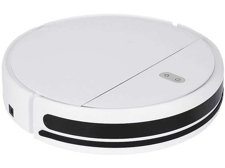 Robot aspirador - DENVER RVC-110, 1,400 W, Potencia de succión 1400 kPa, Depósito 200 ml, Autonomía 95 min, Blanco