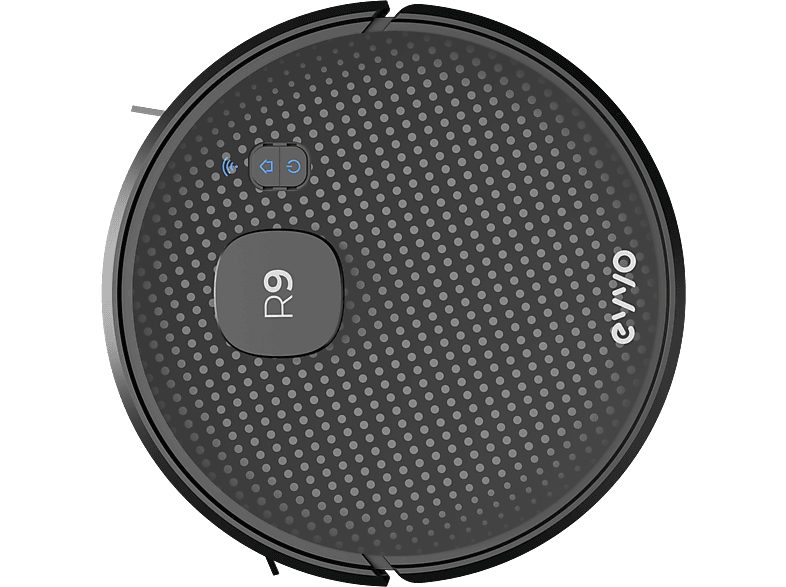 Robot aspirador - EVVO R9 LASER, Potencia de succión 3 kPa, Autonomía 110 min, Negro