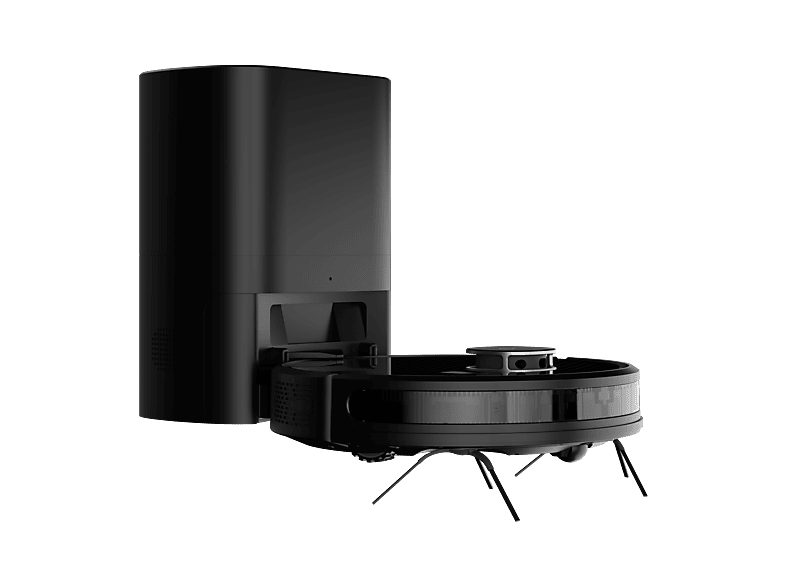 Robot aspirador - EVVO R9D LASER, Potencia de succión 3 kPa, Depósito 2 l, Autonomía 110 min, Negro