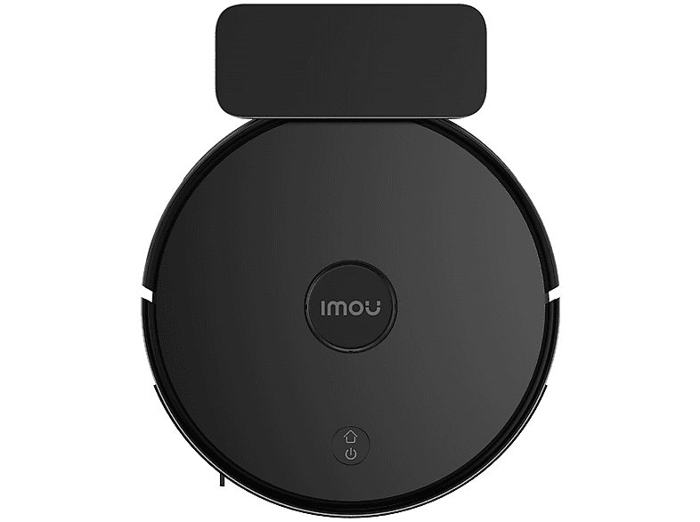 Robot aspirador - IMOU RV1, Potencia de succión 4500 kPa, Depósito 300 ml, Autonomía 110 min, Negro