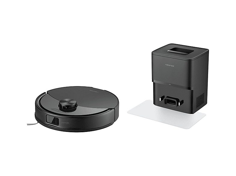 Robot friegasuelos - ROBOROCK Q10 VF+, 45 W, Potencia de succión 10000 kPa, Depósito 0,5 l, Autonomía 150min, Negro
