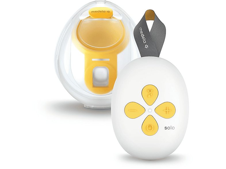 Sacaleches eléctrico  - Solo MEDELA, Blanco, Amarillo