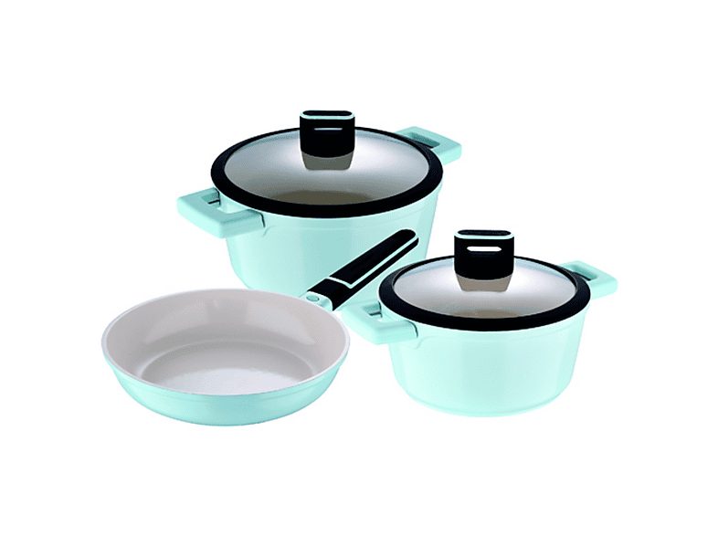 Set 5Pc Bateria Cocina Aluminio Fundido Azul Cosy - SAN IGNACIO SG-6630, Otros Recubrimientos