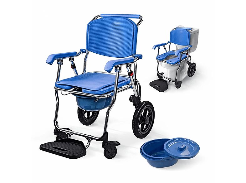 Silla de baño - MOBICLINIC Babor, 10,6 kg, Azul
