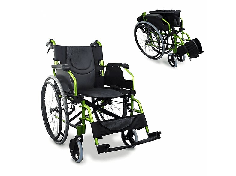 Silla de ruedas - MOBICLINIC Bolonia, Verde
