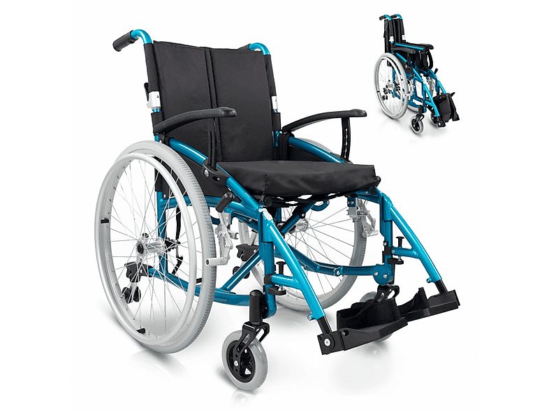 Silla de ruedas - MOBICLINIC Venecia, Turquesa