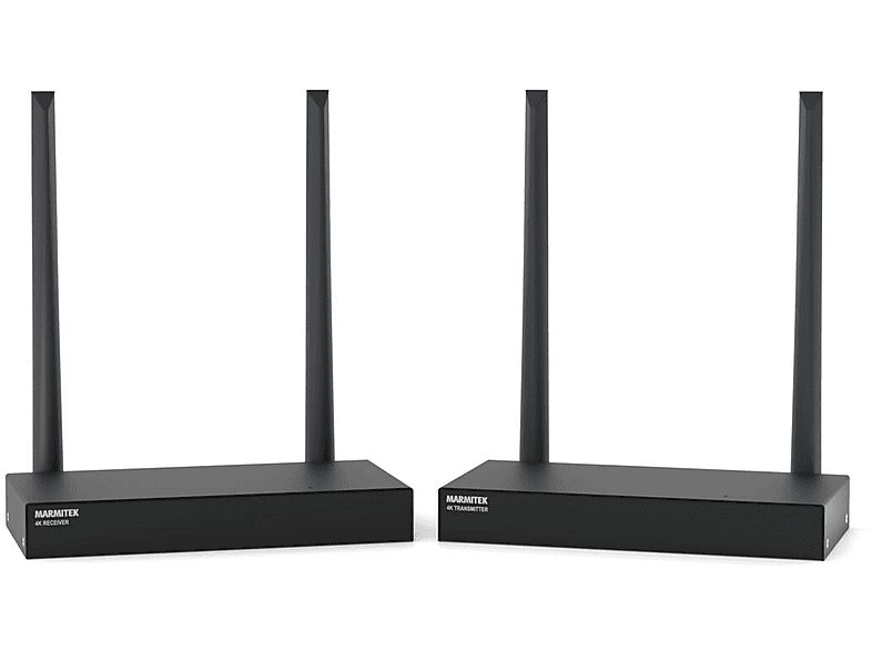Transmisor de señal  - TV Anywhere Wireless 4K MARMITEK, Negro