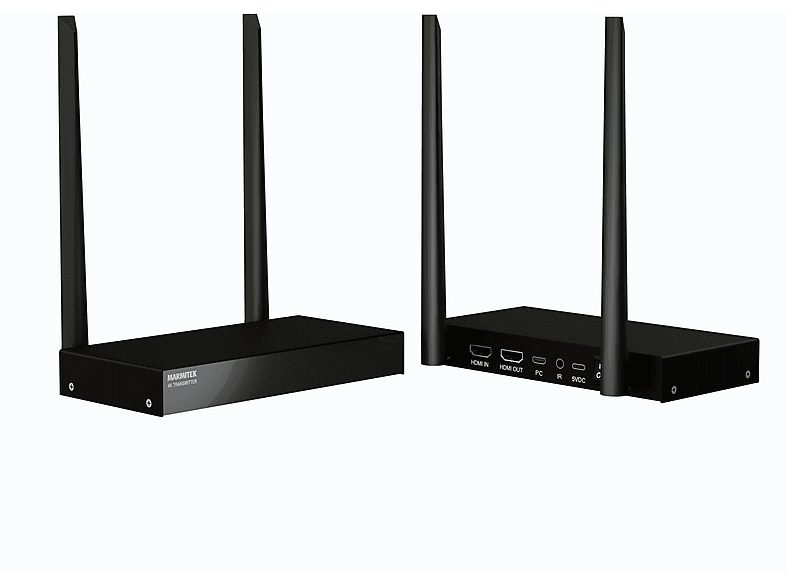 Transmisor de señal  - WHE4 MARMITEK, Negro