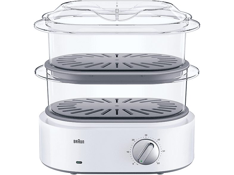 Vaporera - BRAUN FS 5100, 850 W, 3,1 l, Blanco